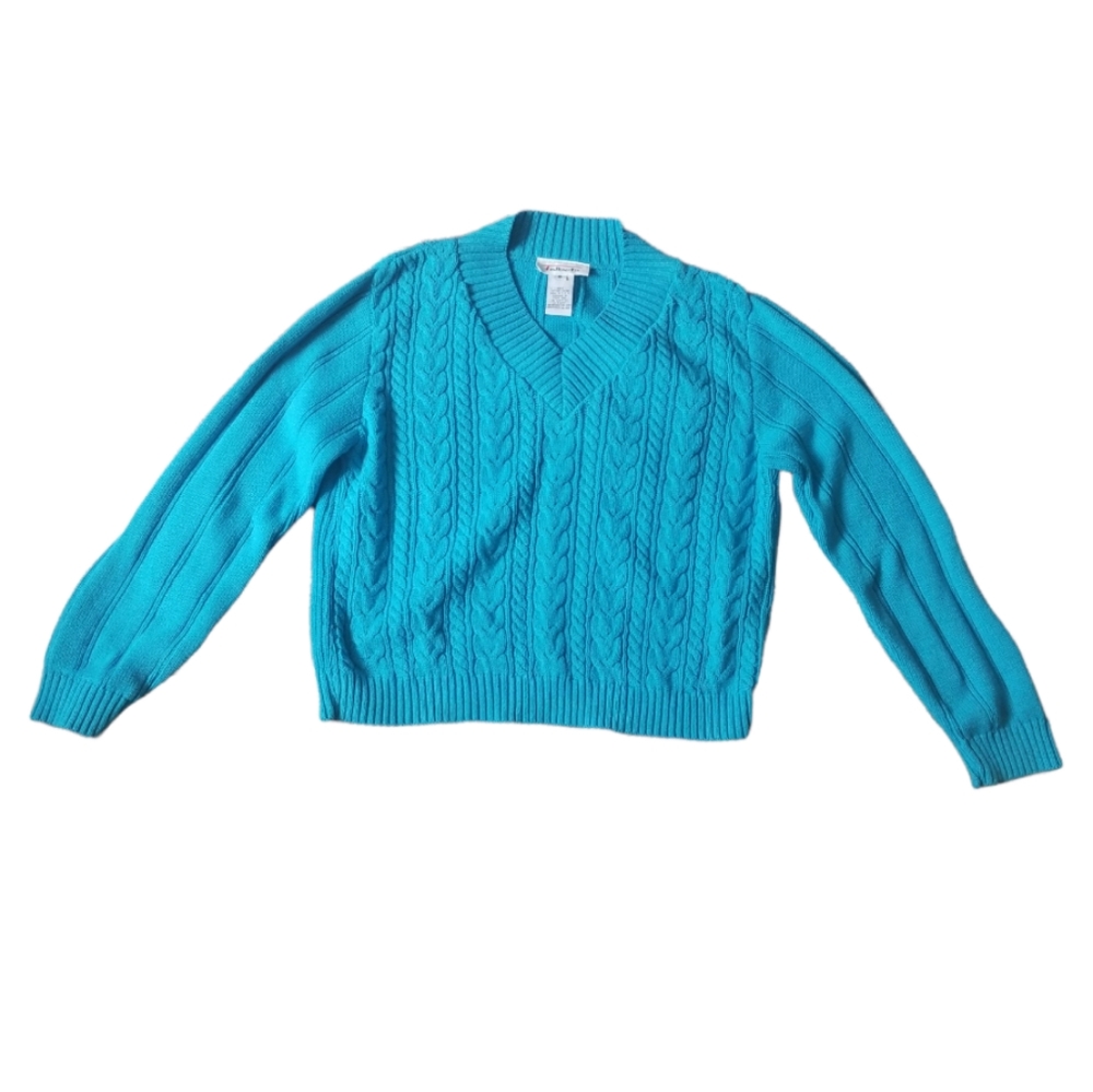 Talbots women's blue sweater size S